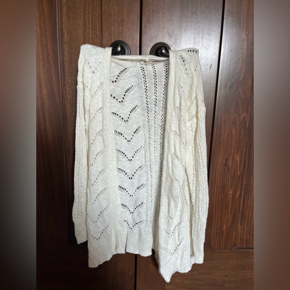 Cardigan Pink Republic Femme Manches Longues Ouvert Avec Dentelle - Taille M (10/12)